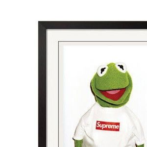 Replica Supreme Kermit the frog wall art